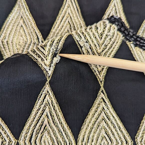 VTG Laurence Kazar L 80s Witchy Romantic Whimsigoth Fairy Countryside Clown - Picture 9 of 10